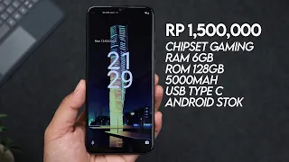 EDAN INI HAPE LOKAL!! 😱😱 Cuma 1 jtan komplit - RAM 6GB, type C | Unboxing Luna V6