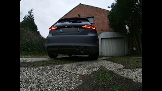 Fiesta MK8 1.0 Ecoboost Euro6.2 GPF Milltek resonated back exhaust system