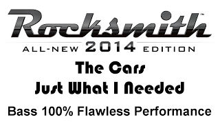 The Cars "Just What I Needed" Rocksmith 2014 bass 100% finger