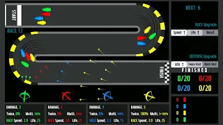 Race & Defense - Marble Race in Algodoo