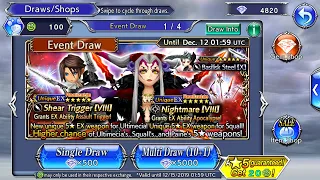 DFFOO Global: Ultimacia/Squall/Paine Banner Pulls/Draws