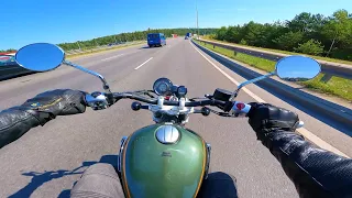 2023 Royal Enfield Super Meteor 650 POV Riding Experience