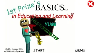 1st Prize Mania android | Baldi's Basics Mod