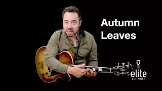 Autumn Leaves - Learn to Play Jazz Guitar Online with Larry Koonse via EliteGuitarist.com