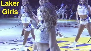 Laker Girls (Los Angeles Lakers Dancers) - NBA Dancers - 12/29/2019 4th QTR dance performance