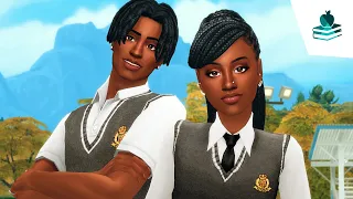 first day at a new school | the sims 4: high school years (EP 2)