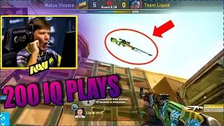 30 SMART outplays that shocked the CSGO community | 200 IQ plays