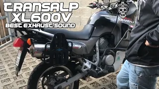 Transalp XL600V Awesome Exhaust Sound: LeoVince VS Dominator VS Arrow VS GPR...