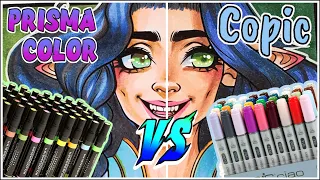 Copic Markers Vs Prismacolor Markers | Copic Vs Prismacolor | Marker Review