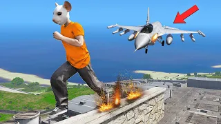 GTA 5 Parkour but we're in the military base..