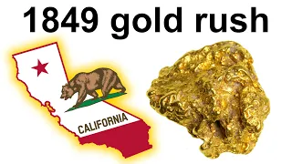 The California 1849 gold rush – facts and history