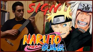 Sign - Naruto Shippuden OP 6 - Classical Fingerstyle Guitar