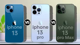 iphone 13 Vs iphone 13 pro Vs iphone 13 pro Max ✅|| #comparison || #iphone