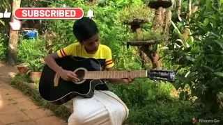 Onam song in guitar