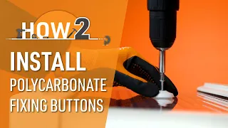 How to install roof Fixing Buttons | Alukap® XR