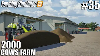 Loading 200.000l of Cow food in GEA Mixer | 2000 Cows Farm | Timelapse #35 | Farming Simulator 19