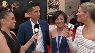 123 ANDRES Red Carpet Interview | 2022 GRAMMYs