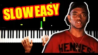 @MobbDeepVEVO -Shook Ones - Slow Easy Piano Tutorial by VN