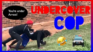 Undercover Cop in the hood prank! The real cops came and...