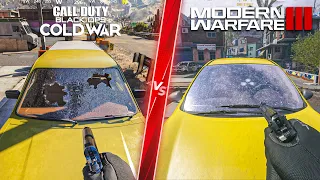 Call of Duty Modern Warfare III vs Call of Duty Black Ops Cold War - Attention to Detail Comparison!