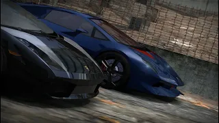 Lamborghini Gallardo vs Sesto Elemento ( NFS MW Blacklist 6 )