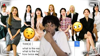 TWICE Answer the Web's Most Searched Questions Reaction *THE PROCESS IS STARTING*