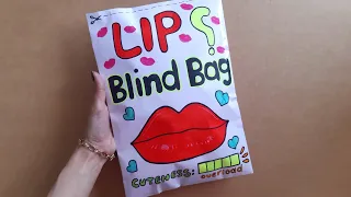 Blind bag Paper 💖 LIP 💋 ASMR / Satisfying opening blind box
