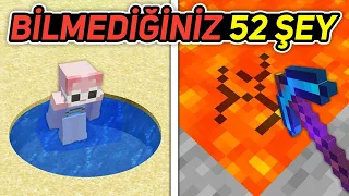 Minecraft'ta Bilmediğiniz 52 GERÇEK!