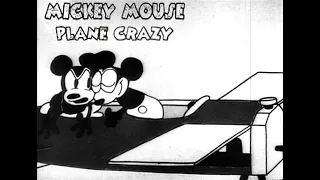 Mickey Mouse: Plane Crazy Full Silent Cartoon (1928)