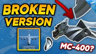 This TFS Version Is BROKEN! - Glitched Turboprop Flight Simulator From 2017 - Version 1.04 | Review