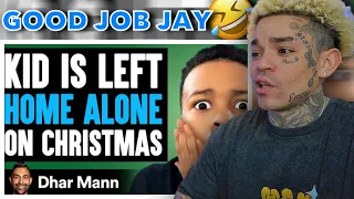 Dhar Mann - Kid Is Left HOME ALONE On CHRISTMAS, What Happens Is Shocking [reaction]