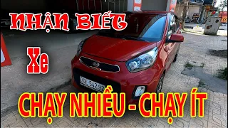 Nhận biết xe Chạy nhiều hay Chạy ít | Xe Dịch vụ và không Dịch vụ