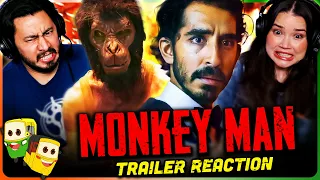 MONKEY MAN Trailer Reaction! | Dev Patel | Sobhita Dhulipala | Jordan Peele