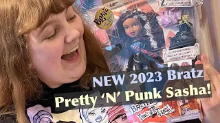 NEW Bratz 2023 Pretty 'N' Punk Sasha Doll - Unboxing & Review