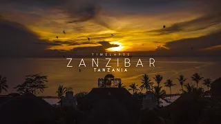 ZANZIBAR, TANZANIA, KILIMANJARO - Sunset, Night, Timelapse 4K