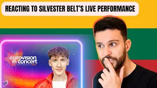 WILL LITHUANIA SURVIVE SEMI FINALS? / REACTING TO SILVESTER BELT'S LIVE PERFORMANCE OF 'LUKTELK'