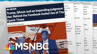 Pro-Trump Conspiracy Theories Pay Off For Anti-China Group | Rachel Maddow | MSNBC