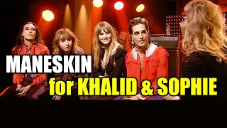Måneskin interview/intervista at “Khalid & Sophie” show (Holland)