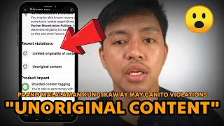 🤔 Ano ang LIMITED ORIGINALITY or UNORIGINAL CONTENT? Dapat mo ito malaman! 🤔 #unoriginal #limited