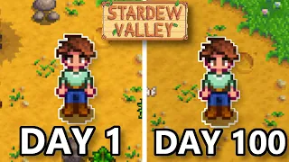 I Played 100 Days in Stardew Valley as a Beginner