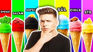 VYZKOUŠELI JSME 30 NETRADIČNÍCH ZMRZLIN! 🍦 | Zmrzlinárna Mimoň