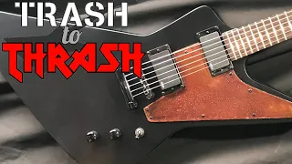 Trash to Thrash #21 – James Hetfield Rusty Explorer Rebuild (Ethan) - S2E01 (Epiphone Gothic)