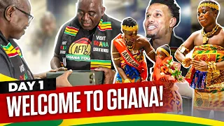Welcome To Ghana! SCENES In Partey's Home Country | AFTV Ghana Tour Day 1