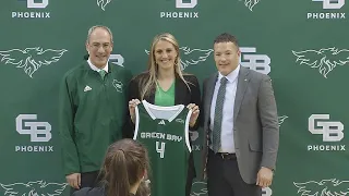 Former Coyote coach Kayla Karius introduced at UW-Green BAy