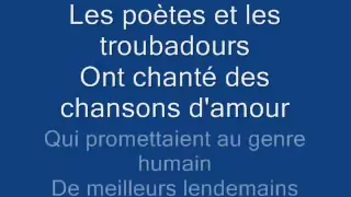 Le temps des cathédrales avec paroles