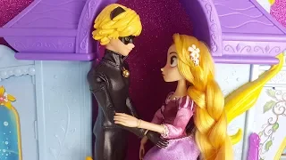 Chat Noir e Rapunzel innamorati 😨 [Miraculous Fantasy - Episodio 7]