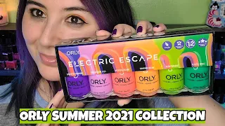 ORLY 2021 SUMMER COLLECTION + SWATCHES