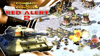 Red Alert 2 | Fast and Curious | (5 vs 1 + Superweapons)