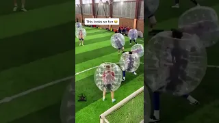 Bubble soccer looks AMAZING 🤩 | #shorts