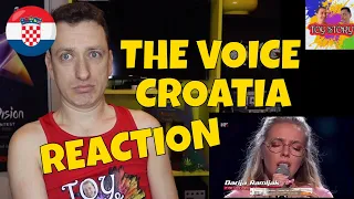 The Voice Croatia - Daria Ramljak - Reaction - Ti me vodi preko voda